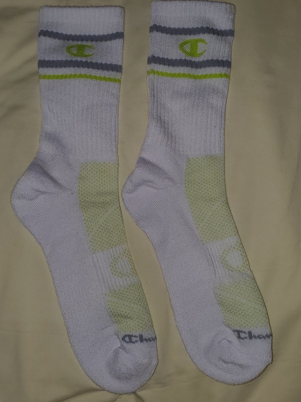Champion Crew Socks Athletic Socks White
